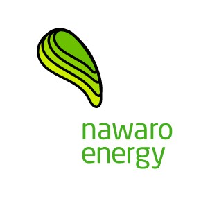 Nawaro Energy Green Solar Energy Provider Logo Design
