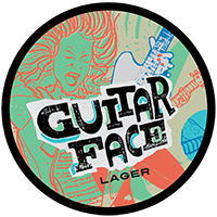 Guitar Face Label Artwork
