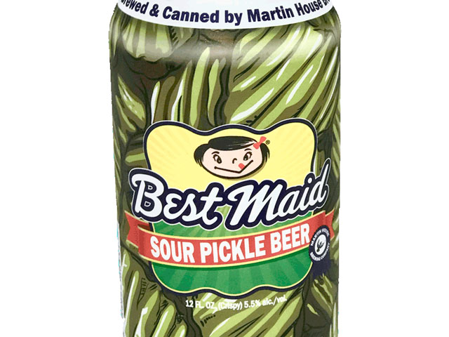 Martin House Brewing Company's Best Maid Pickle Beer