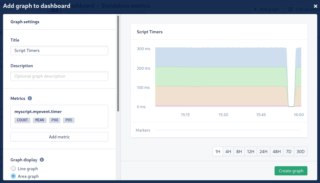 Changing display settings