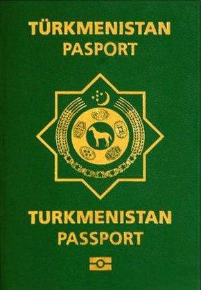 Turkmenistan passport