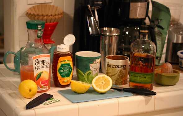 Hot Toddy ingredients