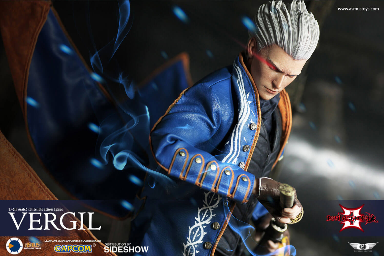 Asmus Toys Announce a Second Production Run for Devil May Cry 3 Vergil 1/6  Scale Figure –