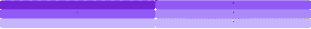 Tailwind css grid template row