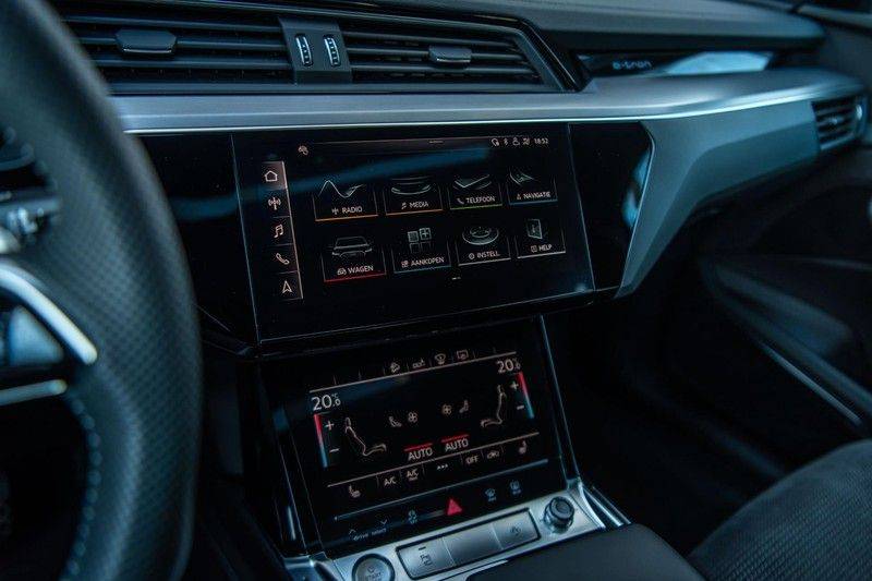 Audi e-tron 55 Quattro Advanced Exterieur, 408 PK, 4% bijtelling, Head/Up display, Pano/Dak, Night/Vision, S-line interieur, 15DKM afbeelding 14