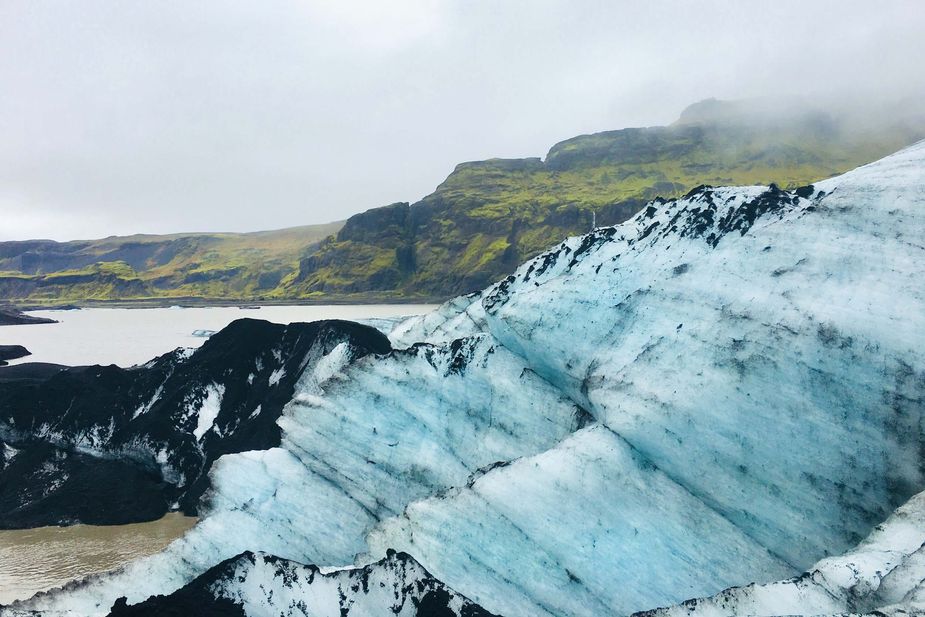 Sólheimajökull, Gletscherzunge, Island