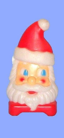 2-Sided Santa Lamp photo
