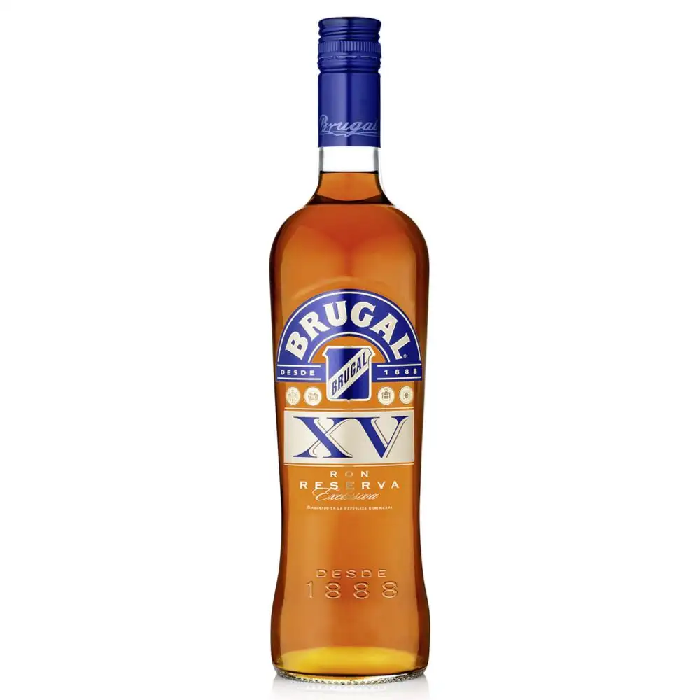 Image of the front of the bottle of the rum XV Ron Reserva
