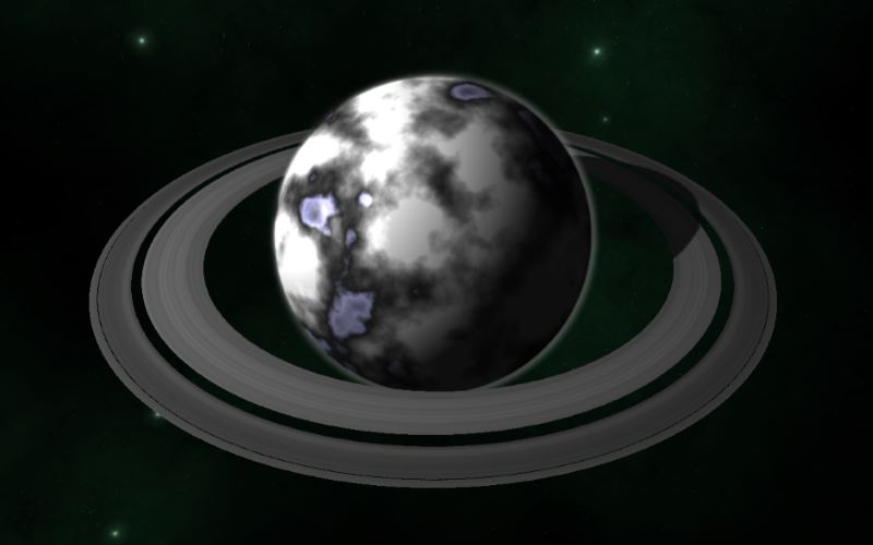 WebGL scene for planets demo