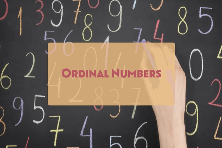 Ordinal Numbers In Moroccan Arabic