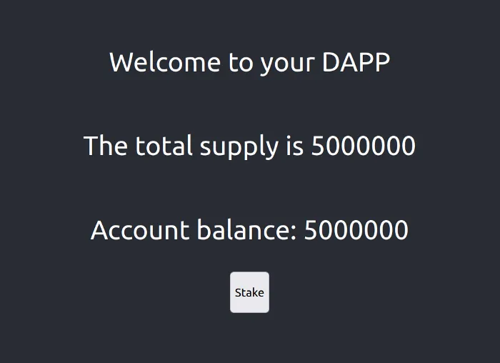 DApp — Working on the Testnet
