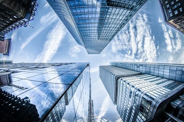 Skyscrapers from Below