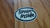 Linuxinside logo sticker