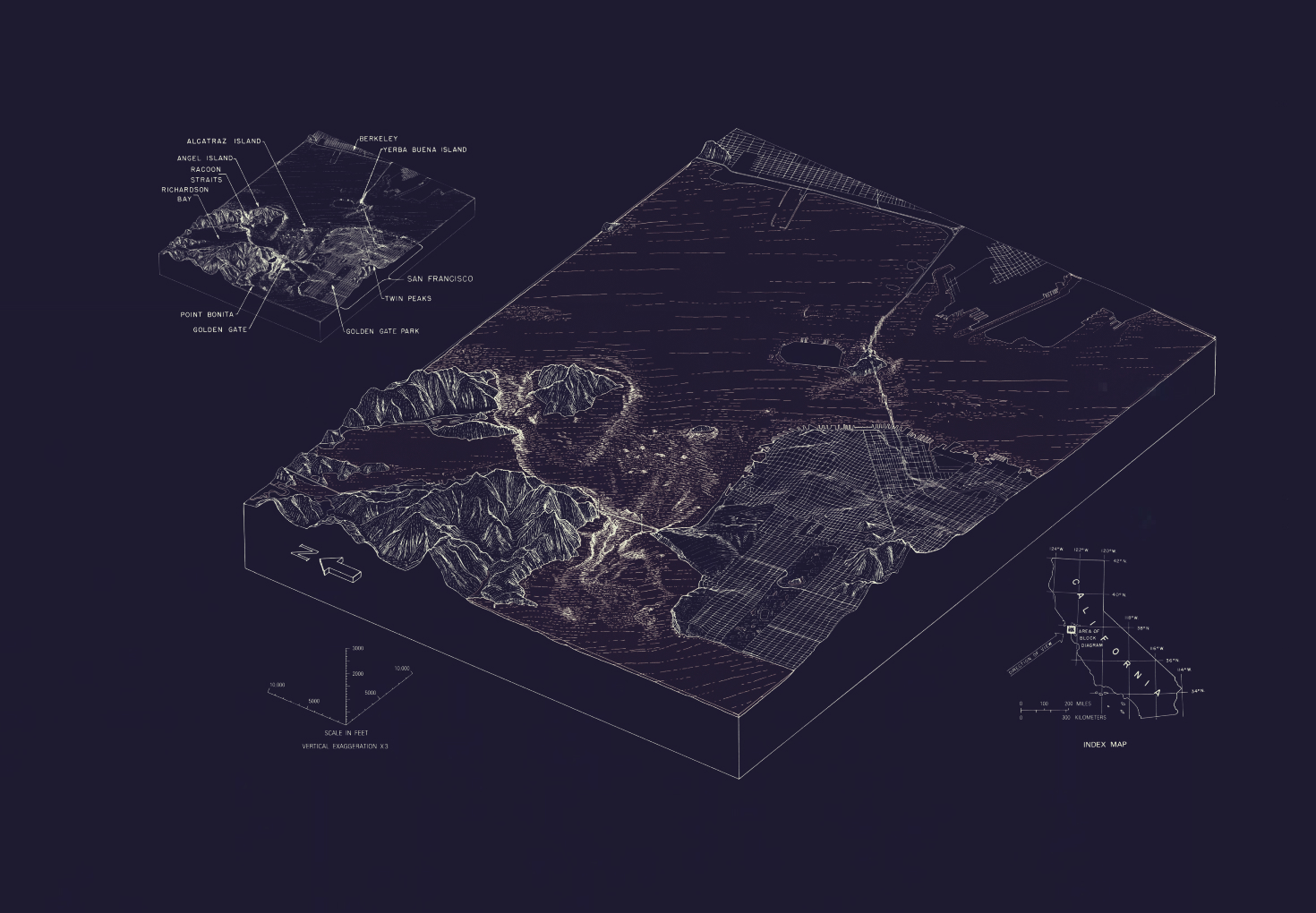 An old map California