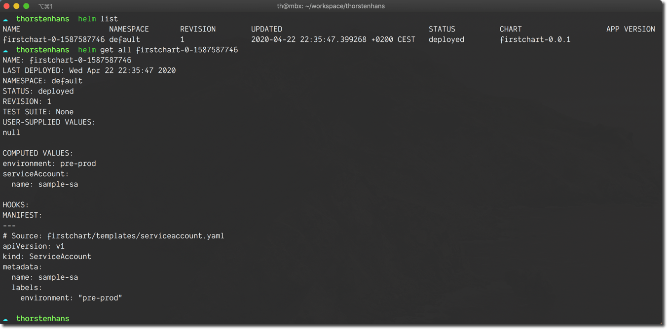 Helm 3 - Verify Releases