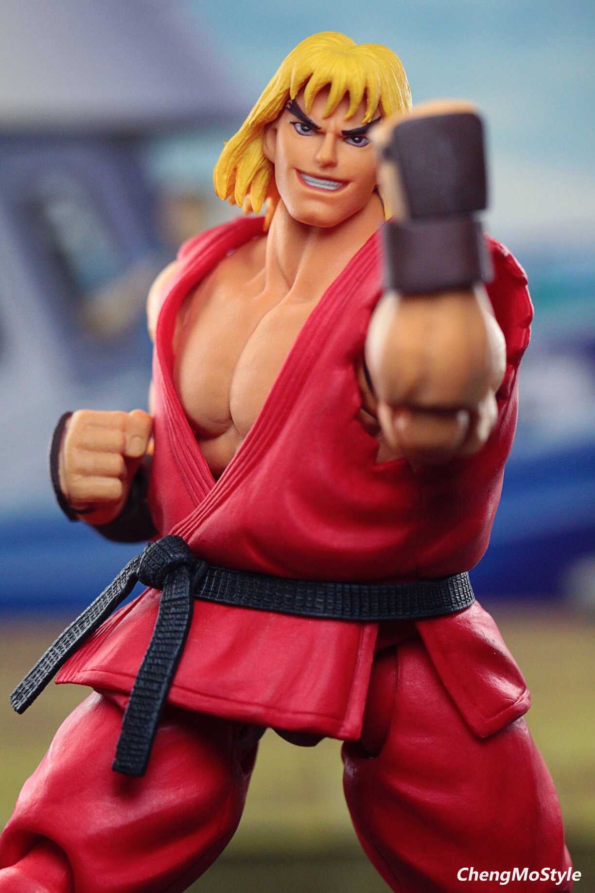 「chengmostyle」street Fighter Ii Ken 1 12 Scale Figure 