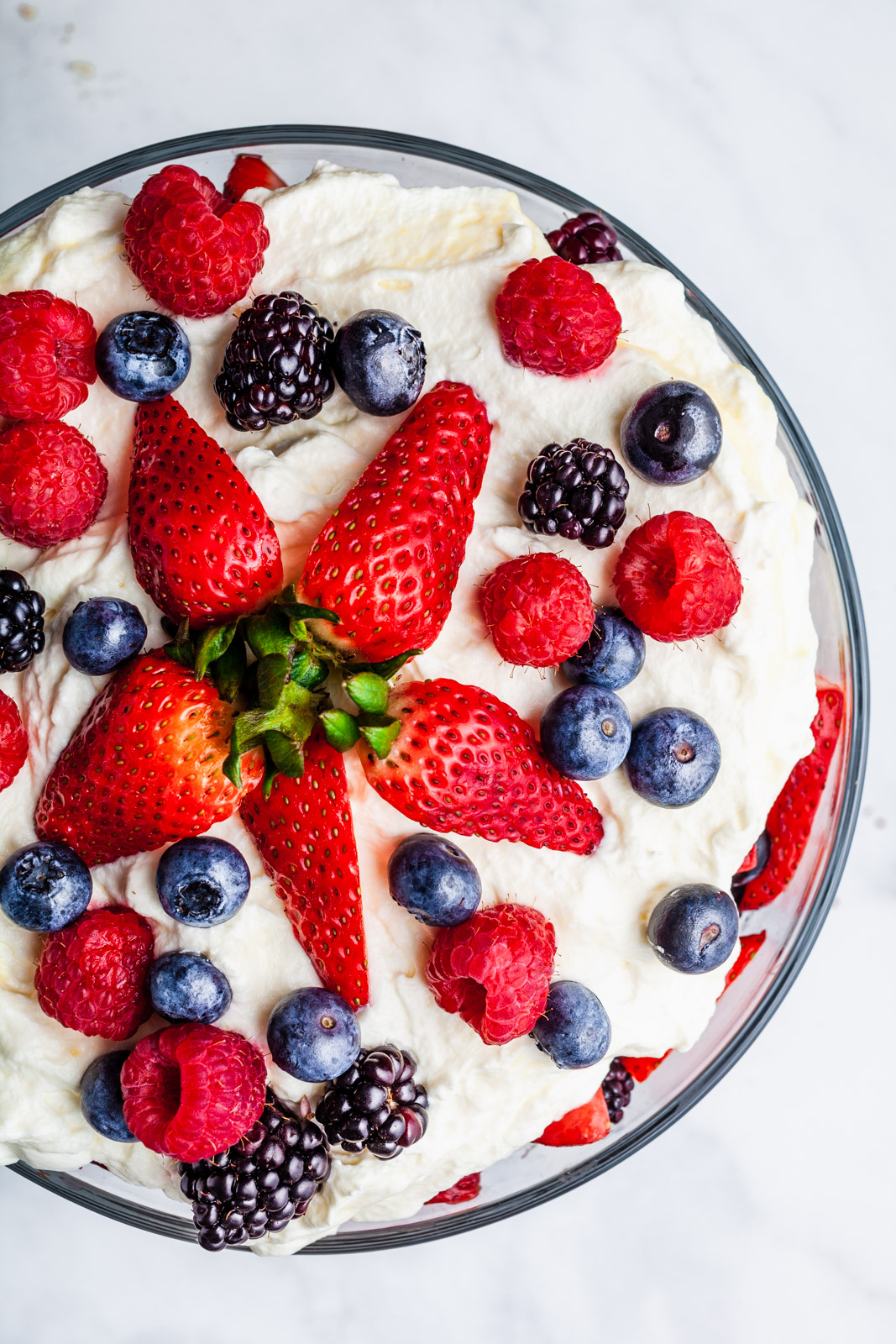 Quick And Easy Mixed Berry Trifle