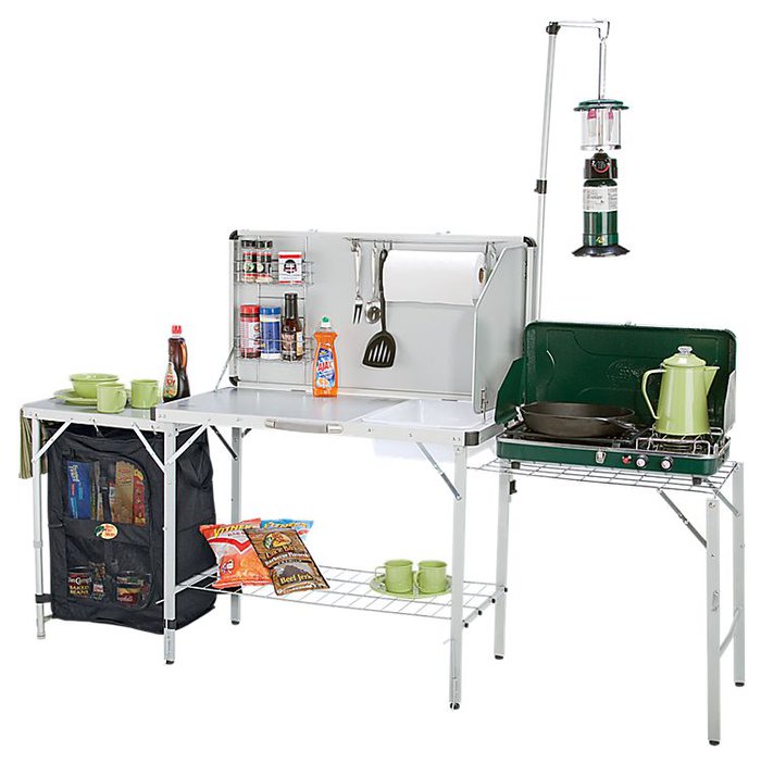 Bass Pro Shops Deluxe Camp Kitchen with Sink Review ...