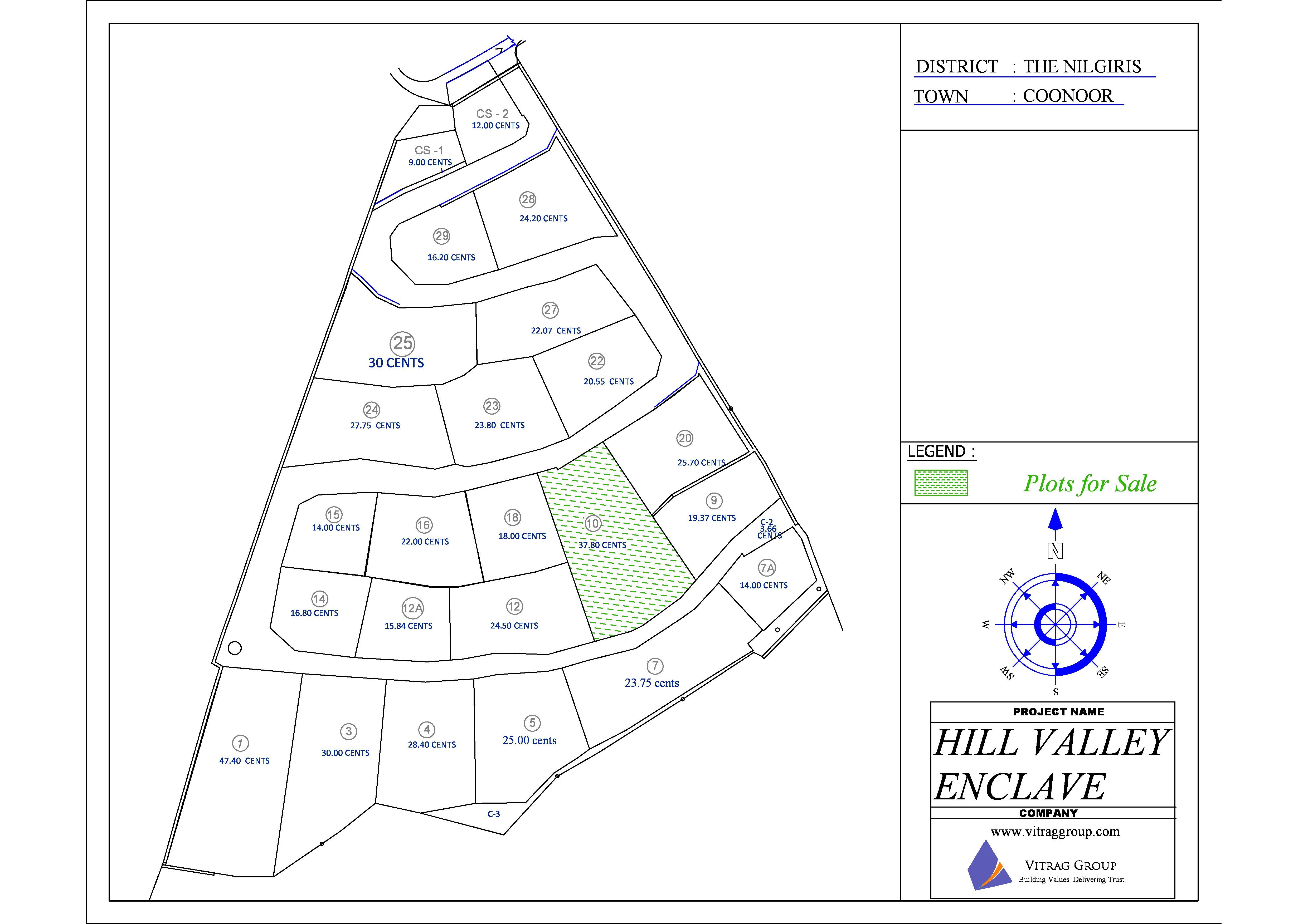 Hill Valley Enclave Layout