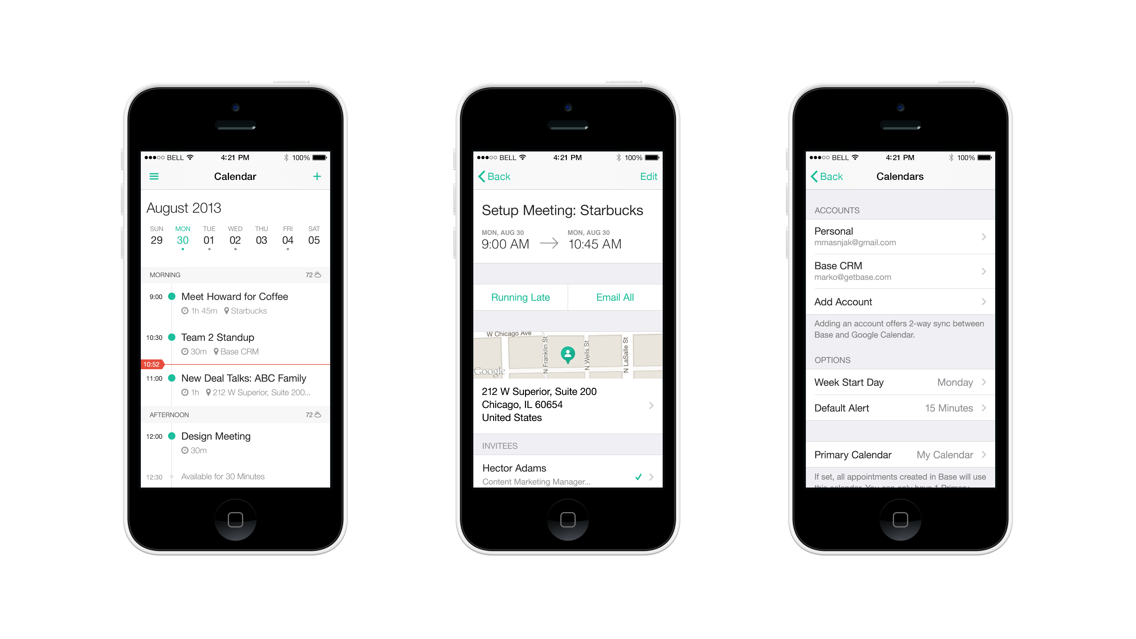 Base CRM - Appointments - iOS App