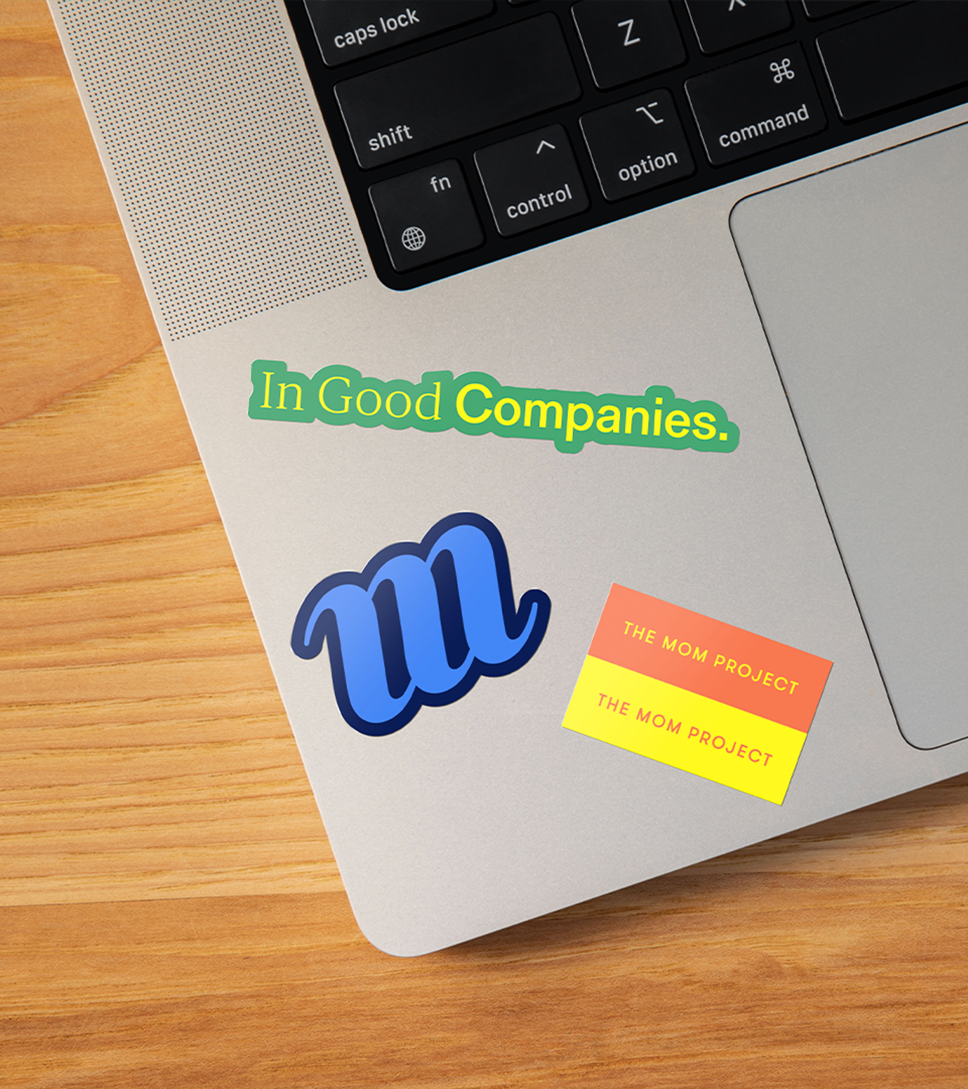 l﻿aptop stickers of brand asset
