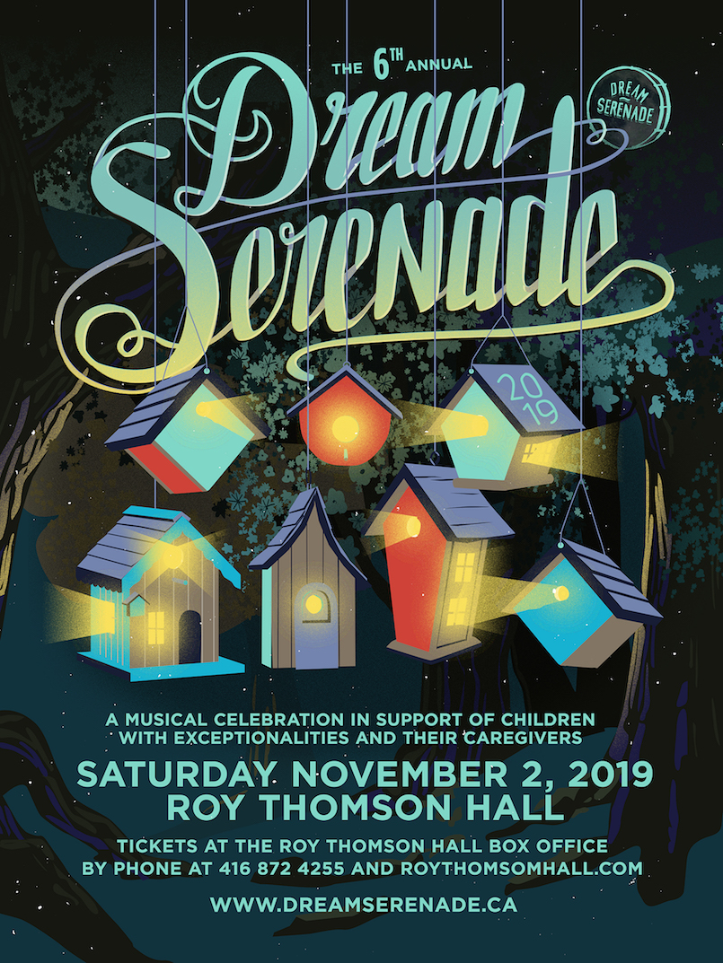 6th Annual Dream Serenade Benefit Concert poster