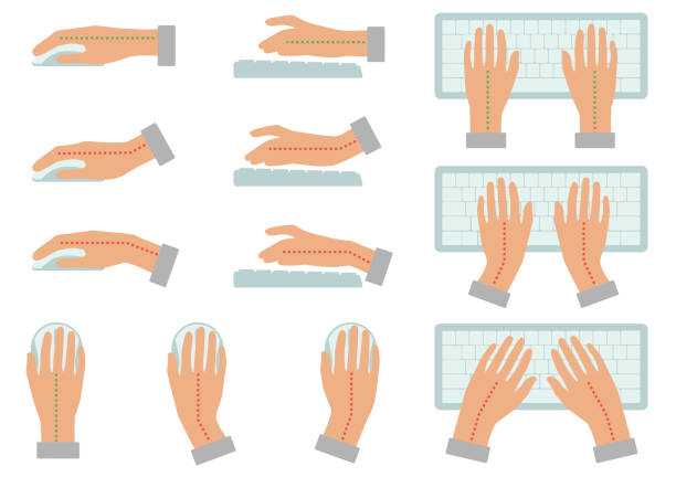 Typing practice hand position Typing practice hand position