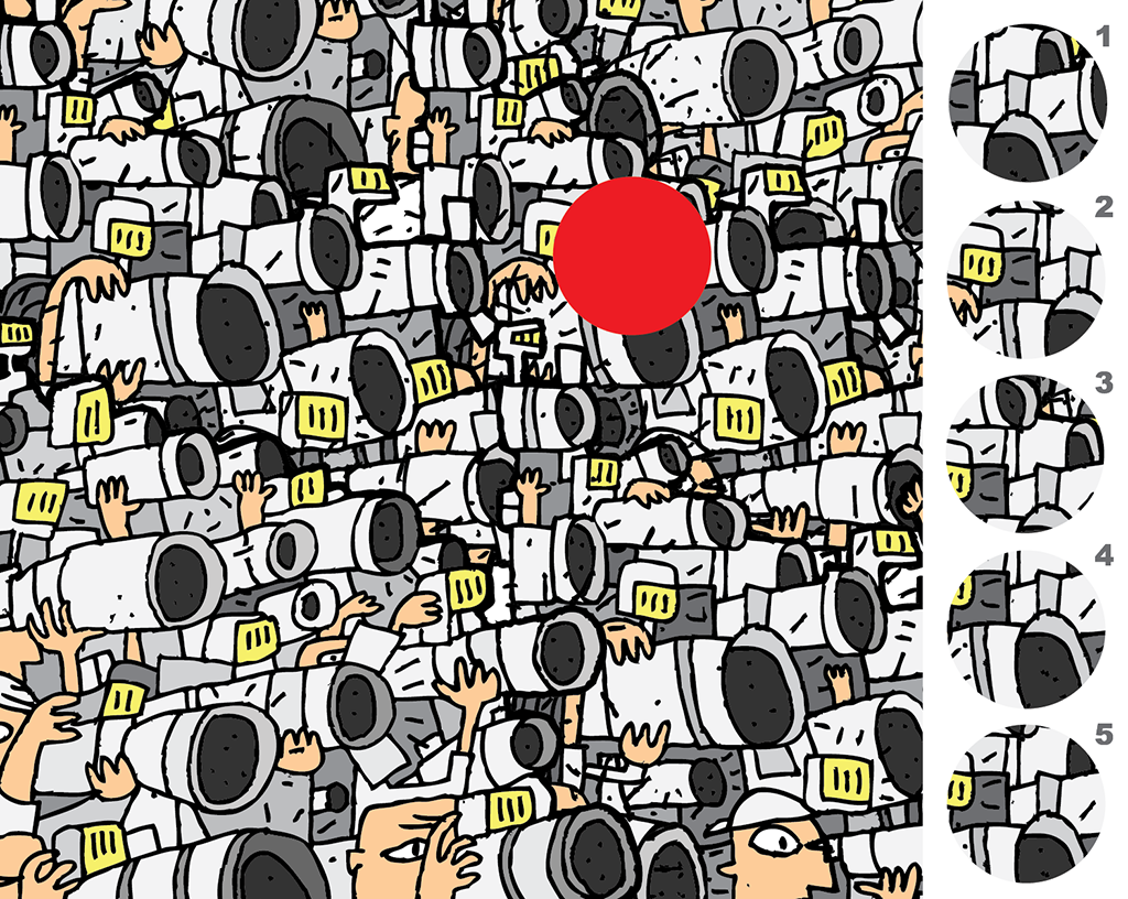 Cameras – A Visual Matching Puzzle
