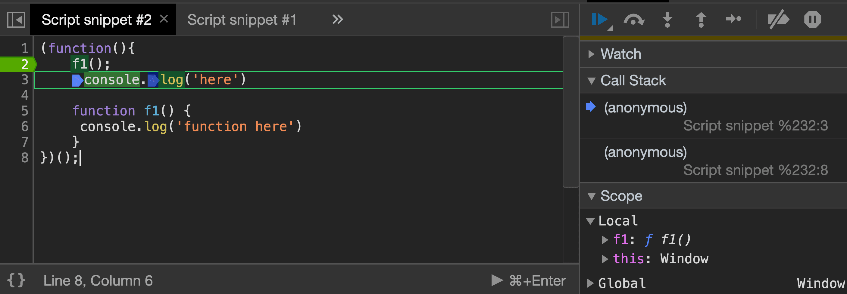 snippit function has not been defined