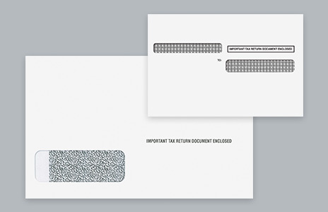 Tax Form Envelopes