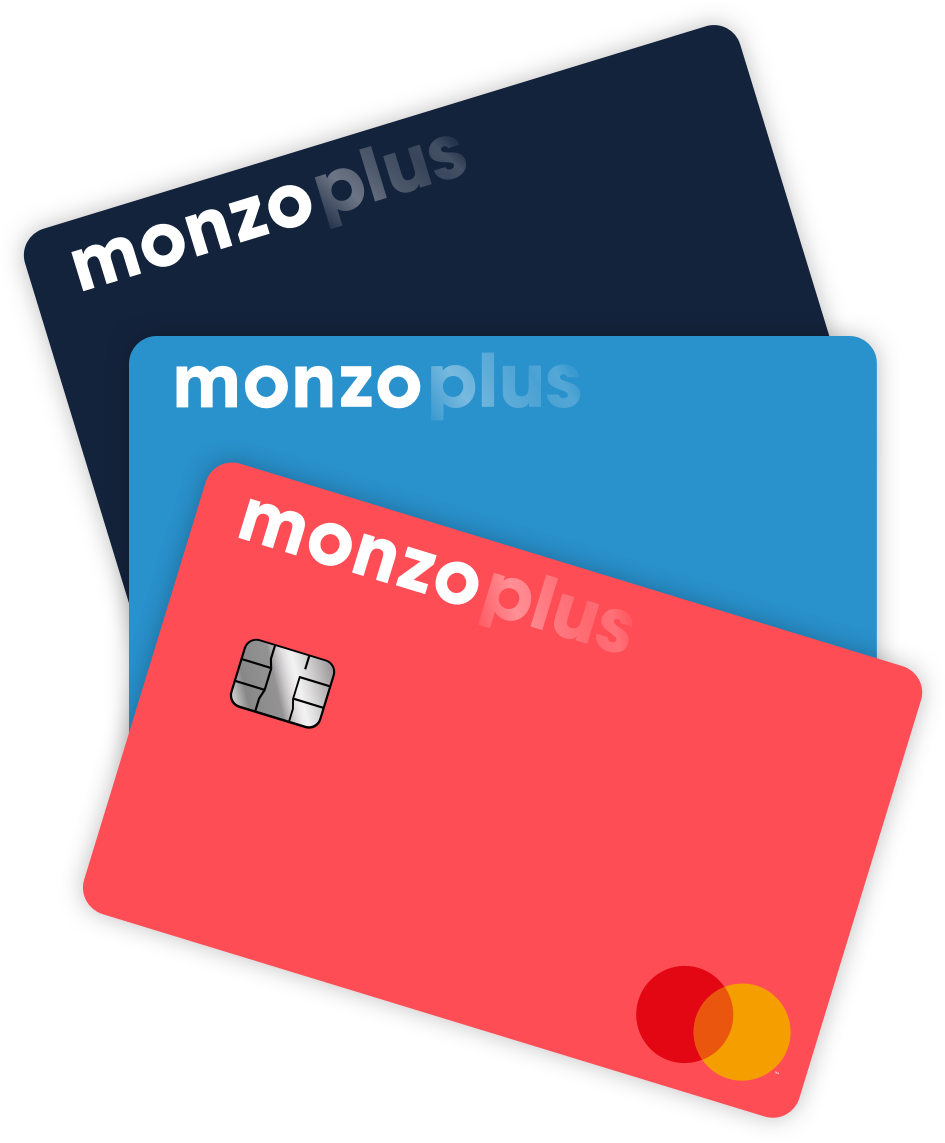 Monzo Plus card options