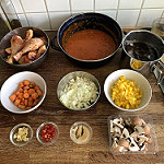 ingredients for cassoulet