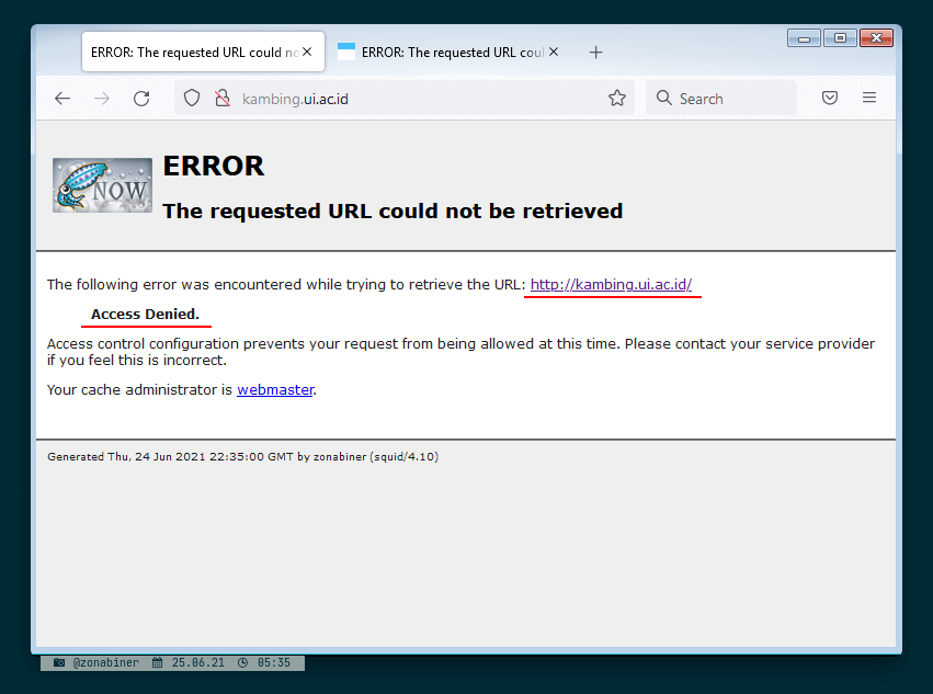 Blocking Site Success