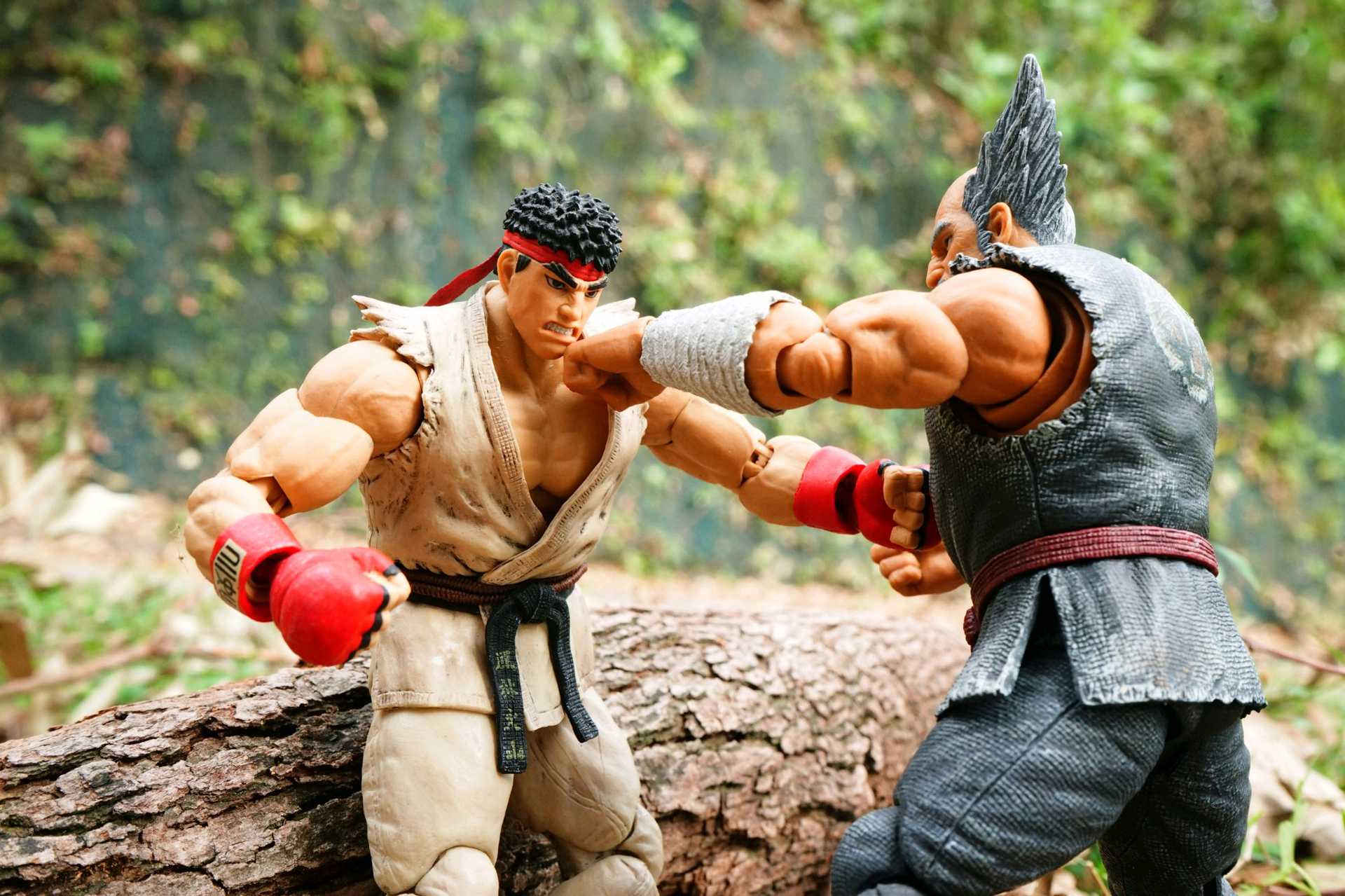 Ryu VS Heihachi Mishima