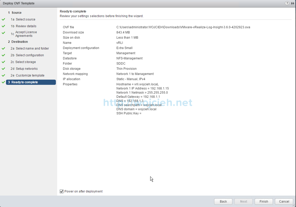 VMware vRealize Log Insight - Installation and Configuration - 9