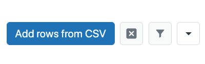 Add rows from CSV
