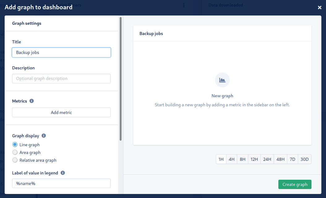 Creating a graph