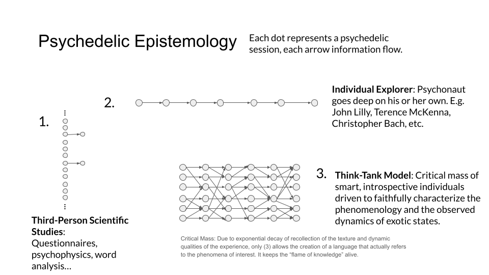 psychedelic epistemology graphs