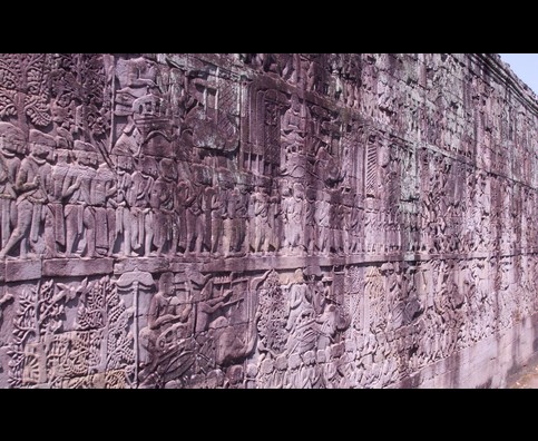 Cambodia Angkor Walls 19