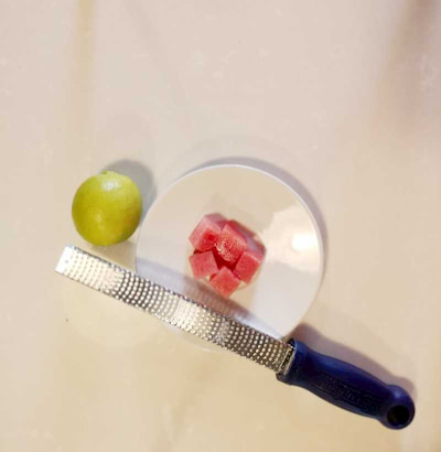 fotografía del plato