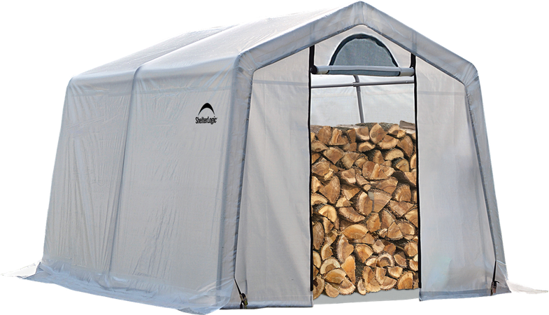 Firewood Seasoning Shelters | Lawn and Garden Metal Sheds 