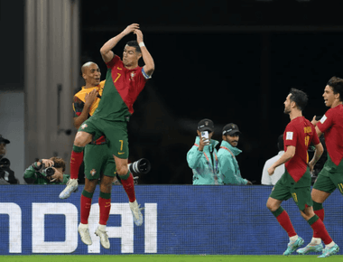 Cristiano Ronaldo makes World Cup history with goal against Ghana