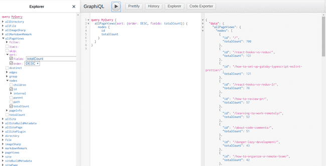 graphql-pageviews-query