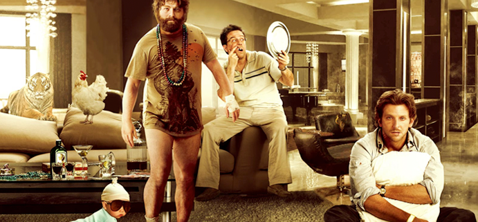 The main characters from 'The Hangover'