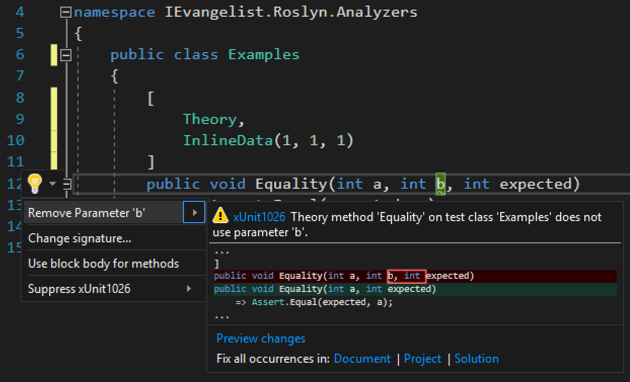Creating Parameterised Tests In Xunit With Inlinedata Using XUnit To
