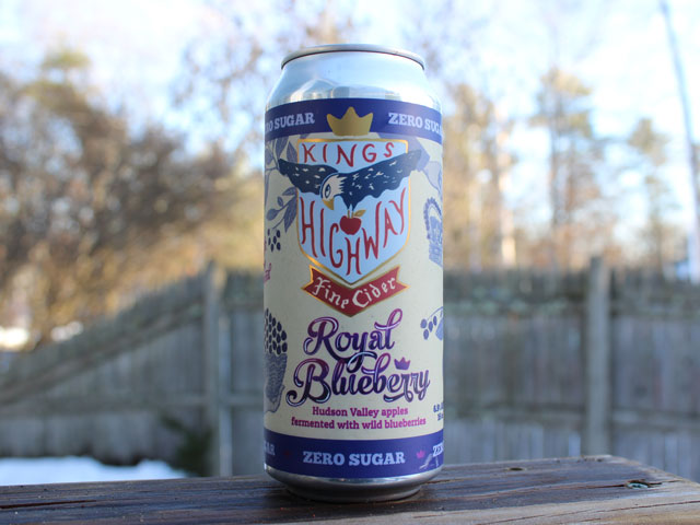 Kings Highway Fine Cider Royal Blueberry
