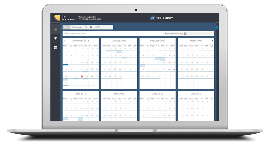 Automated Calendar LegalX