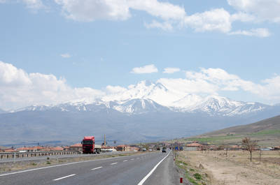 Erciyes Dağı - der dritthöchster Berg der Türkei