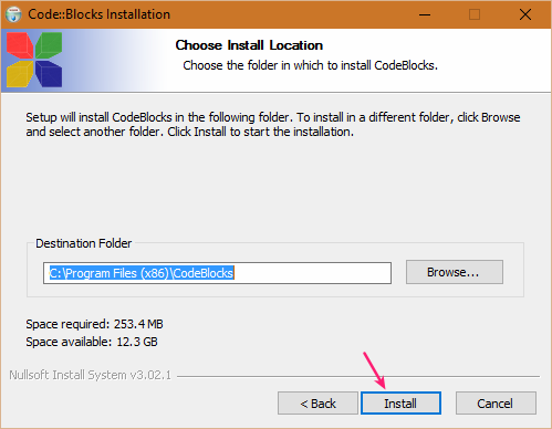 Instalasi Codeblocks pada Windows