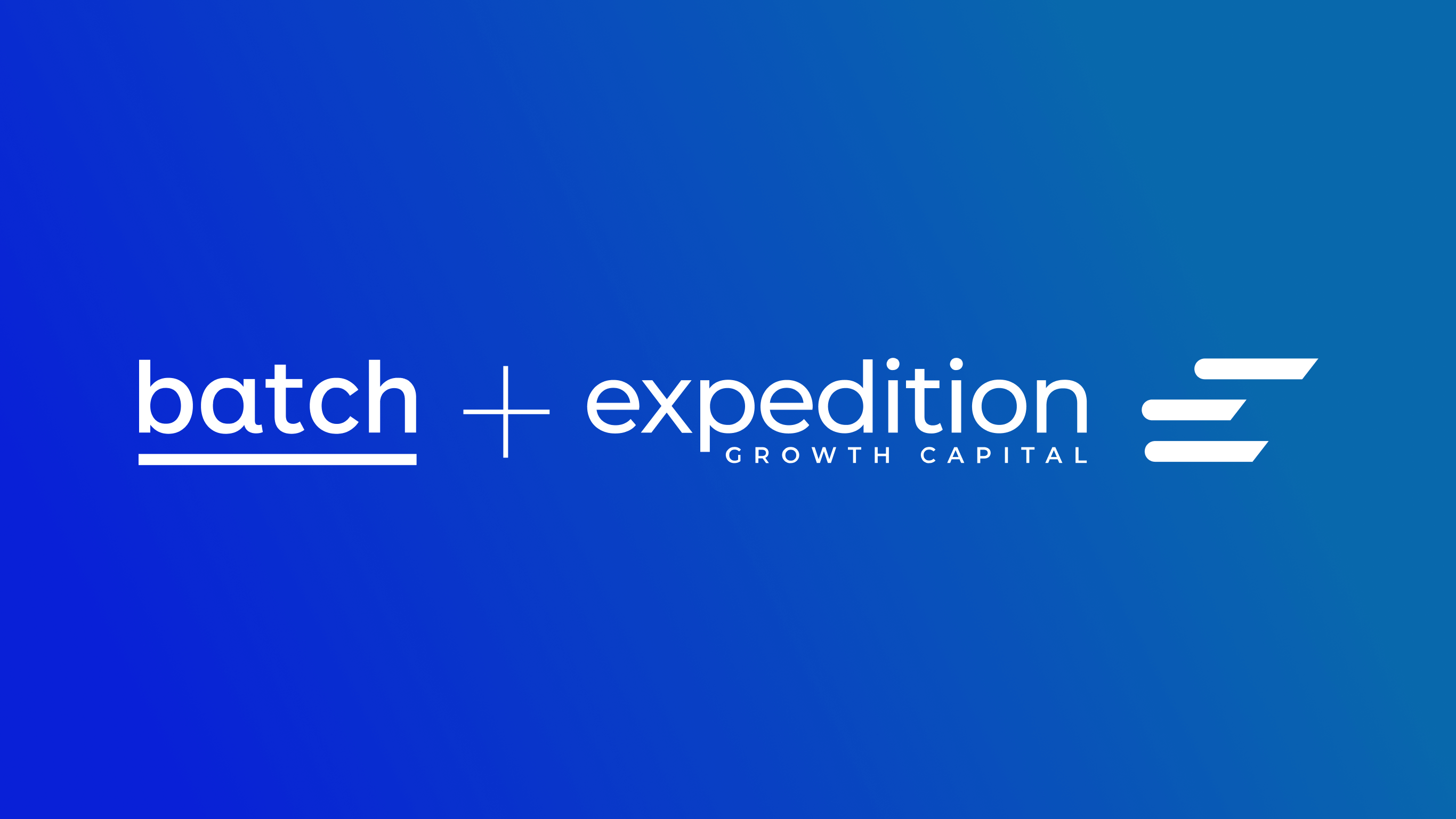 Tech & Product DD | Growth | Code & Co. advises Expedition Growth Capital on Batch